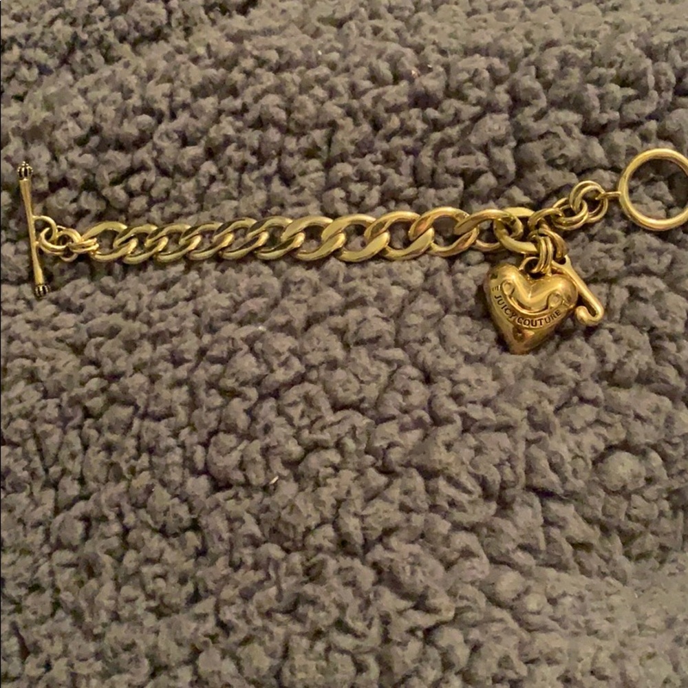 Juicy couture heart bracelet